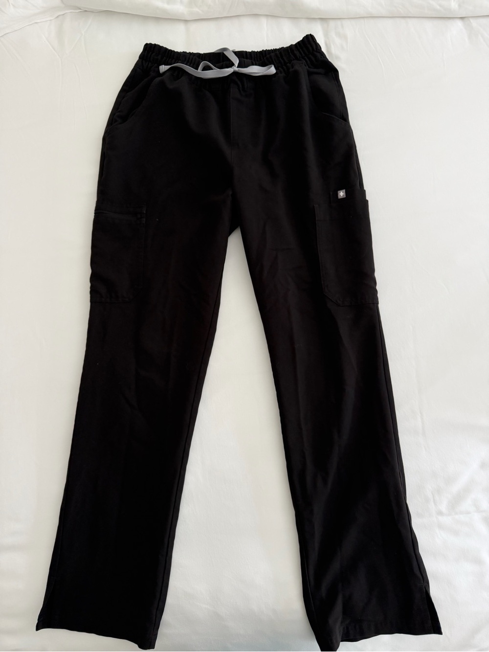 FIGS Black High Waisted Dowa - Scrub Pants Size M
